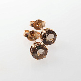 Серьга золото 585, общий вес - 0.66 г, чистый вес - 0.427 г