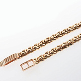 Браслет от часов золото 585, общий вес - 11.12 г, чистый вес - 11.12 г, 18 см