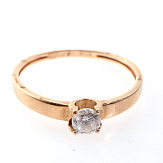 Кольцо золото 375, общий вес - 1.19 г, чистый вес - 1.102 г