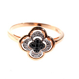 Кольцо золото 585, общий вес - 1.888 г, чистый вес - 1.872 г