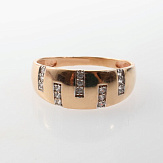 Кольцо золото 585, общий вес - 2.14 г, чистый вес - 1.99 г