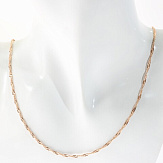 Цепь золото 585, общий вес - 3.6 г, чистый вес - 3.6 г, 51 см